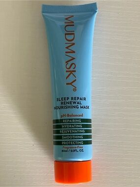 Mudmasky Sleep Repair Renewal Nourishing Mask - Blue & Orange